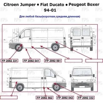 Бокова стінка KLOKKERHOLM 2092562