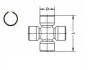 Хрестовина GKN SPIDAN U 218 (фото 2)