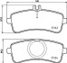 Гальмівні колодки дискові BREMBO P50 132 (фото 1)