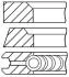 Кільця поршневі GOETZE 08-849000-00 (фото 2)