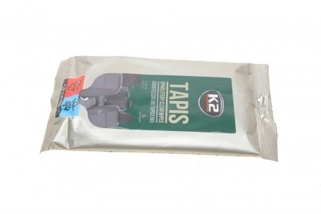 Вологі серветки для очищення тканинної оббивки/ TAPIS UPHOLSTERY CLEAN WIPES K2 K212