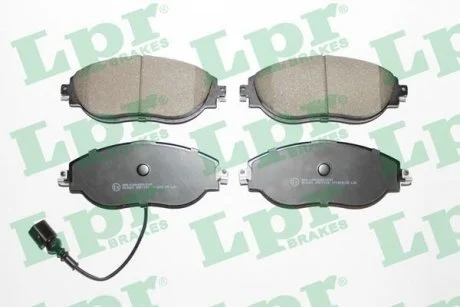 Комплект гальмівних колодок з 4 шт. Дисків LPR 05P1734