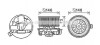 Вентилятор обігрівача салону Renault Clio III AVA AVA COOLING RT8576 (фото 1)