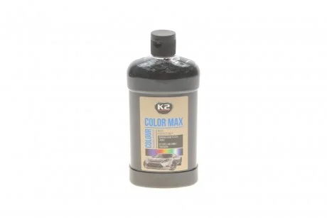 Поліроль восковий для кузова відтіняючий чорний / PERFECT COLOR MAX BLACK 500ML K2 K025CA