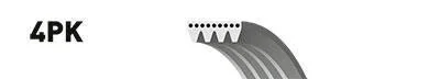 Поліклиновий ремінь Gates 4PK1120