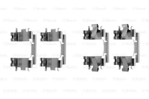 Гальмівні аксесуари (Монтажний комп-кт колодки) BOSCH 1987474318 (фото 1)