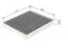 Фільтр, повітря у внутрішній простір BOSCH 1 987 435 592 (фото 5)