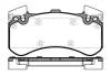 Колодки тормозные диск. перед. (Remsa) Audi A4 A5 A6 A7 A8 17> WOKING P1563300 (фото 1)