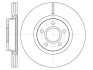 Диск тормозной передний (кратно 2) (Remsa) Kuga I II / RR Evogue / Focus I WOKING D671110 (фото 1)