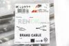 Трос ручного гальма Перед. Auris/ Corolla 07-18 (336мм) A.B.S. A.B.S. K13831 (фото 4)