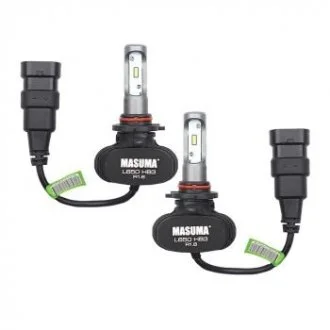 Лампа світлодіодна HB3 6000K 4000Lm P20d, (к-т 2шт) MASUMA L650