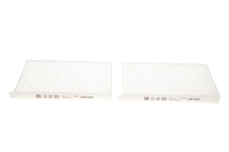 Фільтр салону (к-кт) -FILTER MANN CU 20 005-2