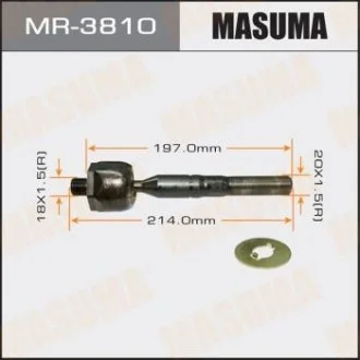 Тяга рулевая TOYOTA LAND_CRUISER 200, LAND CRUISER 100 -02.08 MASUMA MR3810