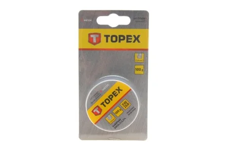Припій олов\'яний 60%Sn,дріт 1.5 мм,100 г TOPEX Topex 44E524
