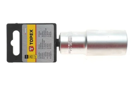 Головка змінна 6-гранна довга 1/2", 24 мм TOPEX Topex 38D760