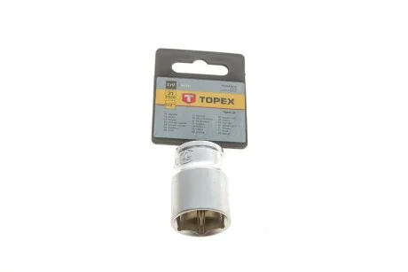 Головка змінна 6-гранна 1/2", 21 мм TOPEX Topex 38D721