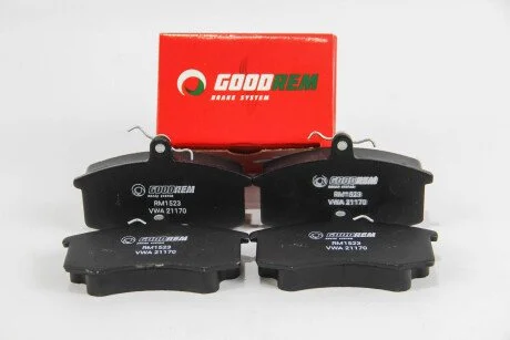 Гальмівні колодки пер. VAZ 2108 -10 (с датчиком) GOODREM RM1523