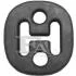 FISCHER VW кріплення глушника Golf 03-, Jetta 05-, Touran 03- AUDI (мат. EPDM) Fischer Automotive One (FA1) 113-754 (фото 1)