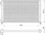 Радіатор FIAT DOBLO 1.2, 1.4 MAGNETI MARELLI 350213179000 (фото 1)