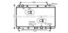 AVA HONDA Радіатор охолодження двиг. CR-V II 2.2 CTDi 05-, FR-V 2.2 i CTDi 05- AVA COOLING HD2215 (фото 1)