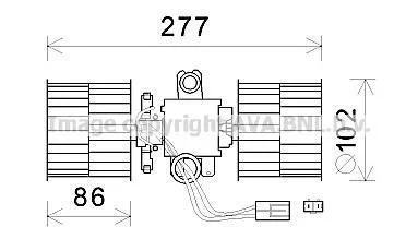 Компресор салону AVA COOLING SA8022