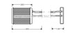 AVA FIAT Радіатор опалення Alfa Romeo 147/156 AVA COOLING AL6072 (фото 1)