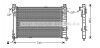 AVA DB Радіатор охолодження двиг. W203, S203 AVA COOLING MS2338 (фото 1)