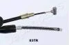 SUZUKI трос ручн.гальма задн.прав.Ignis 03- (бараб.) JAPANPARTS BC-837R (фото 2)
