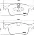 HELLA CITROEN Колодки гальмівні передні BERLINGO 1.2-1.6 18-, OPEL, FIAT, PEUGEOT, TOYOTA Hella pagid 8DB 355 020-931 (фото 1)