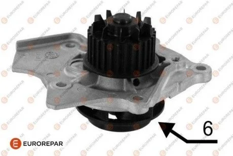 Водяний насос T5/A4/A6/A8/Octavia/Superb/Golf VI/Passat 1.8/2.0 TFSI 08- Eurorepar 1623118180