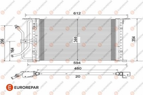 8418991000 РАД?АТОР КОНДИЦ?ОНЕРА Eurorepar 1609637480