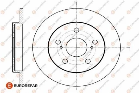 8708309198 ДИСК ГАЛЬМ?ВНИЙ К-КТ Eurorepar 1642770380
