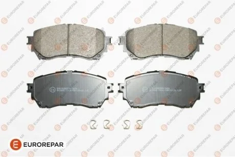 Колодки гальмівні дискові, к-кт Eurorepar 1639382280