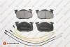 4 ГАЛЬМіВНі колодки ПЕРЕДНі Eurorepar 1617247680 (фото 1)