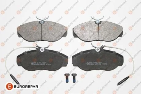 Колодки гальмівні 4 шт Eurorepar 1617280480