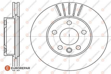 ДИСК ГАЛЬМ?ВНИЙ Eurorepar 1618874080