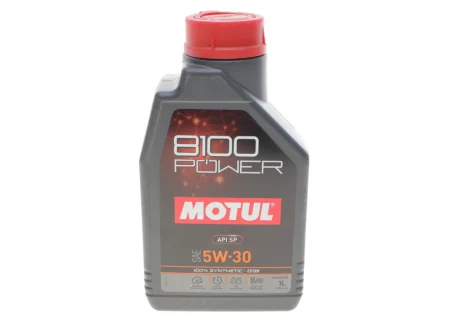 Олія моторна 100% синтетична естерова д/авто 8100 Power 5W30 1L MOTUL 824501