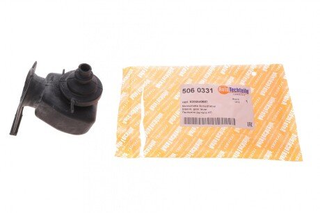 Пильовик важеля МКПП Renault Kangoo 98-/Duster 11-17/Laguna 01-07 AUTOTECHTEILE 506 0331 (фото 1)