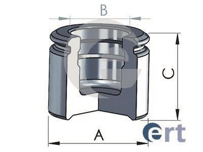 ERT JEEP поршень супорта CHEROKEE 2.4 01-08, CHEROKEE 3.7 01-07, WRANGLER II 4.0 98-07 AUTOFREN 151524-C