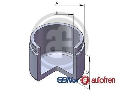 Елементи гальмівного супорта (Поршень) (SEIN) AUTOFREN D02541