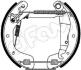 CIFAM DAEWOO Комплект гальмівних колодок (барабанні) LANOS / SENS (KLAT) 1.3/1.5 97-, OPEL ASTRA F 1.4/1.6 98-02 151-124