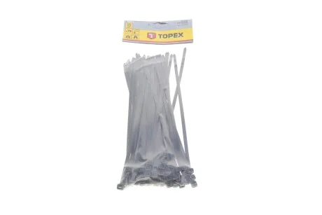 Хомути 4,8 x 200 мм, 75 шт. чорні TOPEX Topex 44E978
