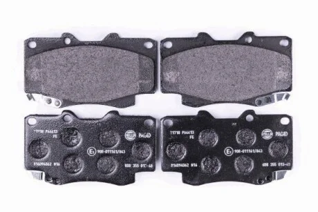 Гальмівні колодки пер. Hilux 01- HELLA PAGID Hella pagid 8DB355013-481