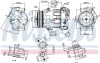 CITROEN Компресор кондиціонера BERLINGO 17-, C3 PICASSO 15-, C4 PICASSO II 13-, OPEL, PEUGEOT NISSENS 890324 (фото 1)