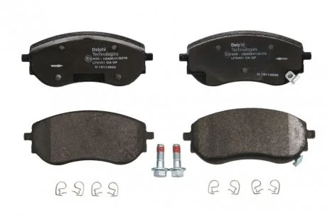 Гальмівні колодки, дискові Delphi LP3401