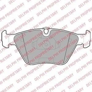 Гальмівні колодки, дискові Delphi LP1962