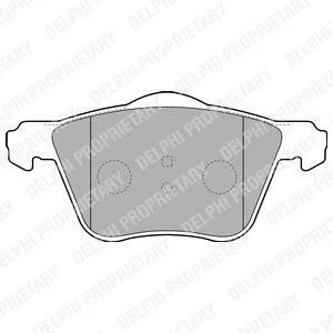 Гальмівні колодки, дискові Delphi LP1787