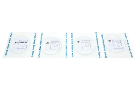 Кільця поршневі MAHLE MAHLE / KNECHT 081 RS 00111 0N0