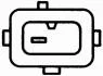 CITROEN датчик температури оливи Berlingo, Jumper, Jumpy, Xantia, Xsara, Fiat Scudo, Peugeot HELLA 6PT 009 107-681 (фото 2)
