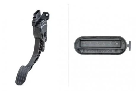 VOLVO Датчик положення педалі ходу S60 II, S80 II, V60 I, V70 III HELLA 6PV 010 834-801